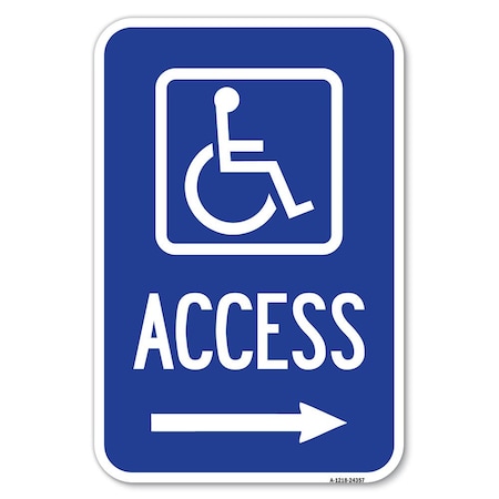 Signmission Safety Sign, 12 in Height, Aluminum, 24357 A-1218-24357